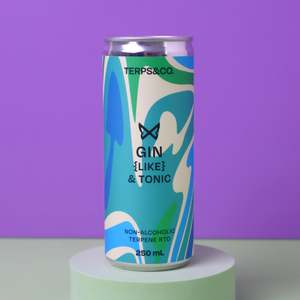 Gin-Like & Tonic Non-Alcoholic Alcohol-Free G&T RTD NZ