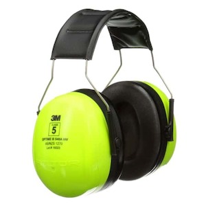 3M PELTOR Optime III H540AHV HiVis Headband Earmuff Terrain Industries
