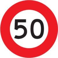 Products: Terrain Industries Speed Limit Sign Reflective
