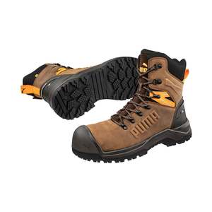 Terrain Industries PUMA Iron HD 8" (Brown) Safety Boot
