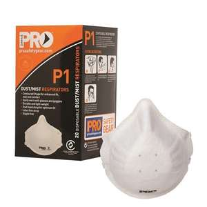 Products: ProChoice Dust Masks P1 (Box 20) Terrain Industries