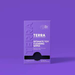 Terra Intimate Toy Cleaning Wipes