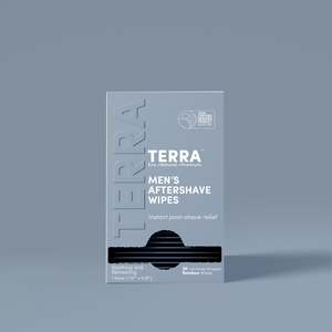 Terra Men's Aftershave Wipes