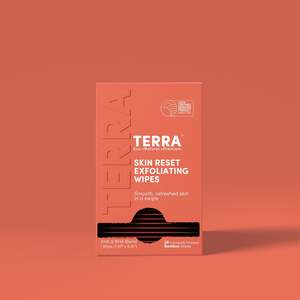 Terra Skin Reset Exfoliating Wipes