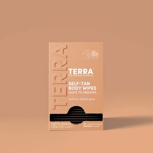 Terra Self-Tan Body Wipes (Light to Medium)