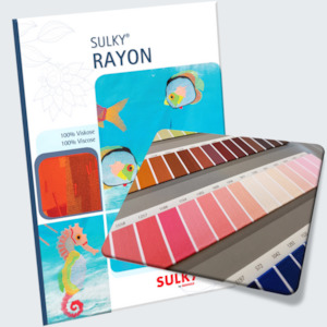Sulky Rayon Colour Chart: Sulky Rayon Colour Chart - with actual thread