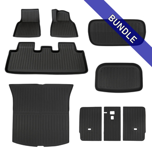 Products: Bundle: Floor Mats & Liners Full Set - Model Y (2025-2026) - Tessories NZ