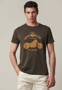 T-Shirt: Deeluxe Park Tee - Military