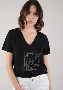 T-Shirt: Deeluxe Hellas Tee - Black