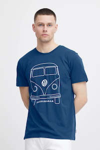Blend: Blend Combie Tee - Navy Peony