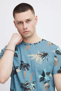 Blend: Blend Palms Tee - Captain's Blue