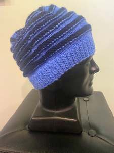 Zortop Studios: Zortop Studio's Wurm Wool Beanie - Nordic Blues