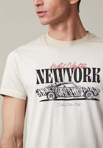 Deeluxe: Deeluxe Arlington Tee - Griege