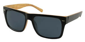 Unity Mens Everyday Sunglasses - Matte Black / Wood