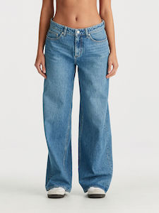 Staff Picks: Lee Jeans Low Slouchy - Blue Fire