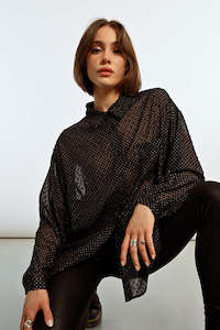Lili Sidonio Woven Shirt - Black
