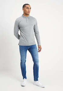 Blend Jet Slim Jean - Middle Blue