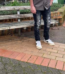 Three Rows Back D2 Slim - Busted Black