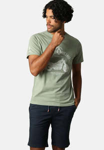 Deeluxe: Deeluxe Park Tee - Eucalyptus