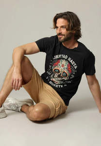 Deeluxe Craneo Slim Tee - Dark Grey