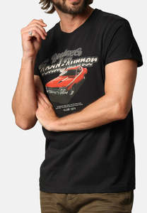 Deeluxe Redcar Slim Tee - Charcoal