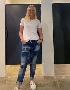 Whats New: Three Rows Back D2 Boyfriend Fit - 10y