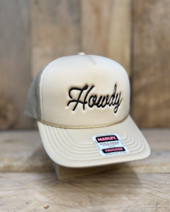 Caps: Madley Trucker Hat: Howdy