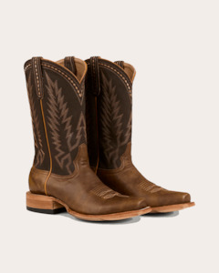 Mens Cowboy Boots: Ringers Western: Mens Ash Boot