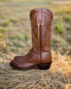 Mens Cowboy Boots: Lucchese: Baker Boot - Brown