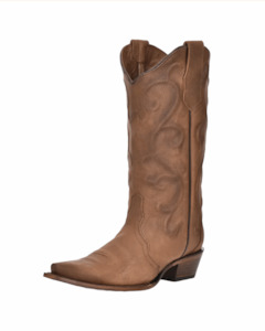 Womans Cowboy Boots: Circle G: Ladies Cinnamon