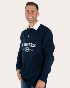 Hoodies Crews: Ringers Western: Burton Rugby Jersey - NAVY