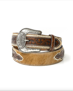 Jack Daniel Rawhide Leather Belt