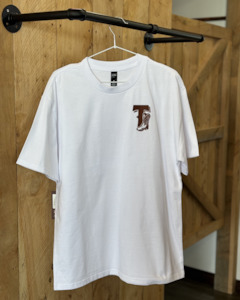 Mens Tees: TWA Mens Tee - WHITE