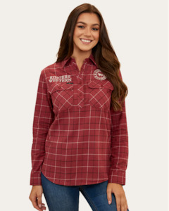 Ladies Shirts: Ringers Western: Ladies Delaney Flannel