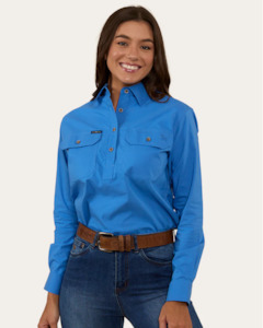 Ladies Shirts: Ringers Western: Ladies Pentecost Coolmax Work Shirt