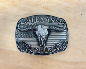Texas Longhorn Belt Buckle