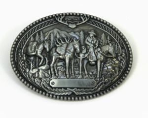 Belt Buckles: Western Cowboy Belt Buckle
