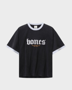 Billy Bones Club: Classic Ringers Tee - Vintage Black