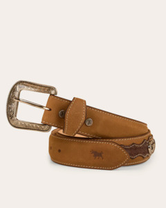 Do Not Remove: Ringers Western: Cattleman Belt - Brown