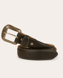 Ringers Western: Cattleman Belt - BLACK