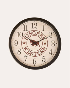 Do Not Remove: Ringers Western: On Time Is Late Clock