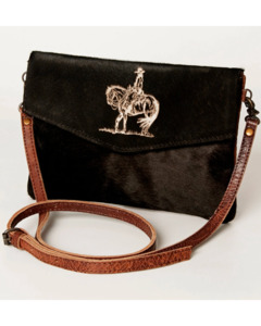 American Darling: Cowhide Cowboy Crossbody Bag