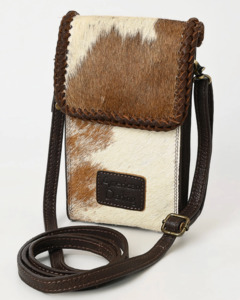 Handbags Purses: American Darling: Mini Hair on Cell Phone Leather Bag