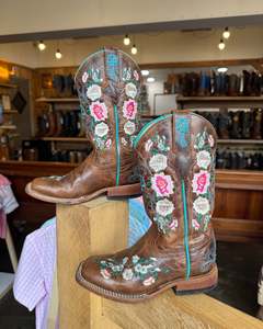 Do Not Remove: PRE LOVED - Kids Macie Bean Cowgirl Boots