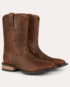 Ringers Western: Roper Square Toe Mens Boot
