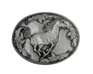 Galloping Horse Belt Buckle