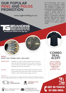 Pens and Polos bundle SPECIAL