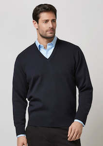 WP6008 - Mens Woolmix Knit Pullover - UNBRANDED