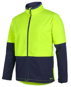 6HRJ - JB's Hi Vis Water Resist Softshell - UNBRANDED