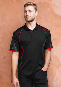 Polos: P405MS - Mens Razor Short Sleeve Polo - UNBRANDED